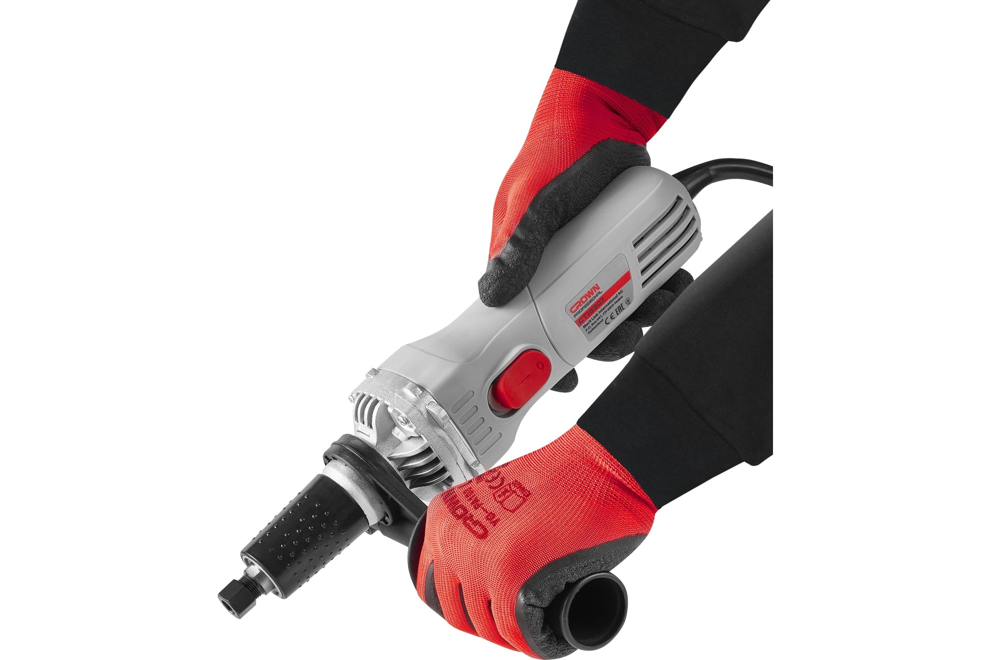 Crown, Die Grinder, 600W, 6mm, 12000-27000 RPM, precise finishing