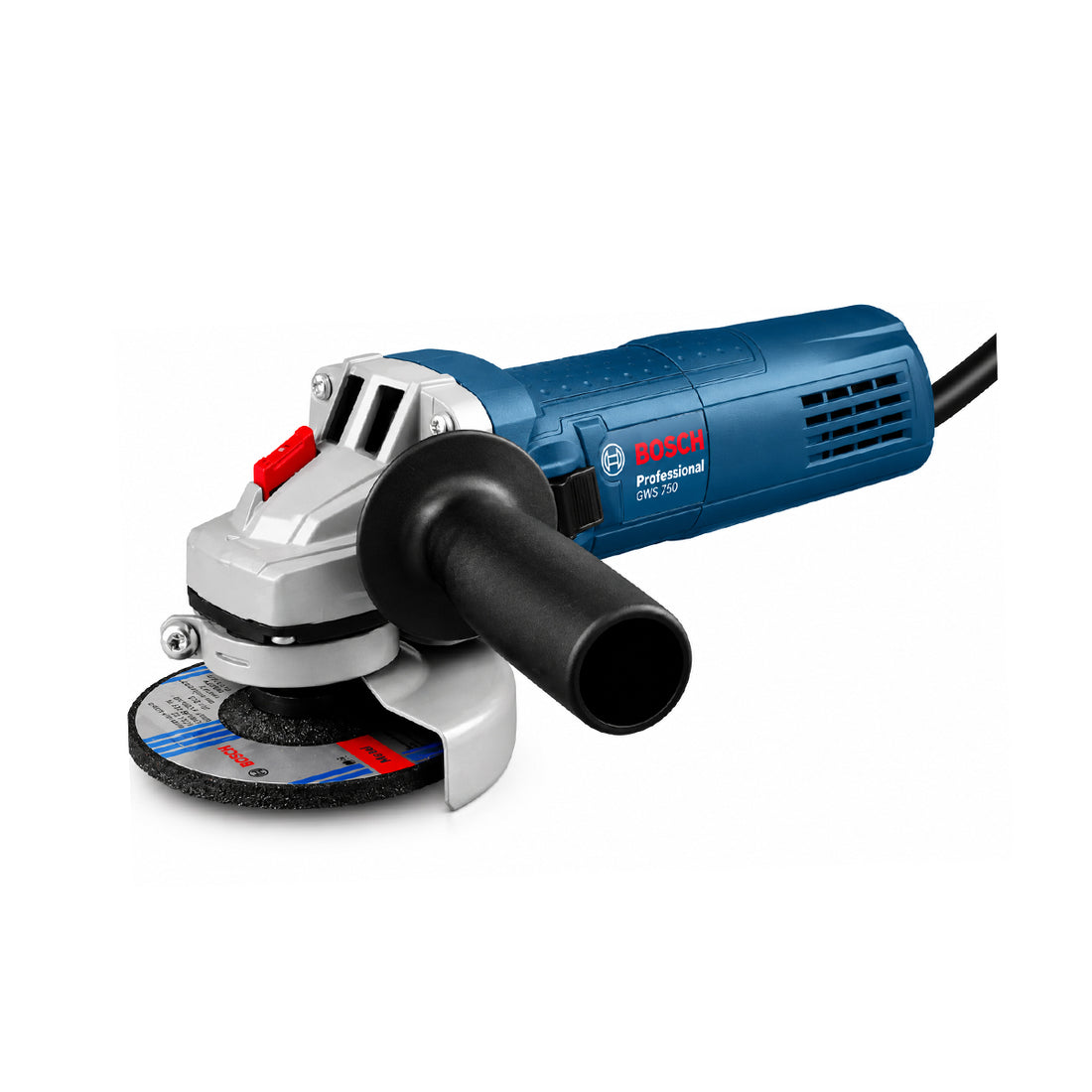 Bosch, 4.5" Angle Grinder, 750W, 11,000 rpm, 115mm Disc, Powerful Cutting and Grinding