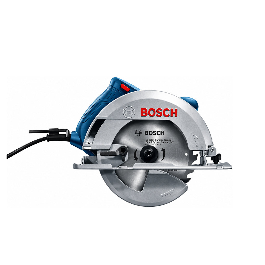 Bosch, Circular Saw 7 Inch, 240V Corded, Ergonomic, Precise and Easy Cutting