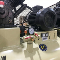 كمبروسر هواء بيرفكت VW-1.05/12.5 (1000L)، 12.5 بار، 1000 لتر، 20 حصان لتغذية هواء قوية ومستقرة - 4
