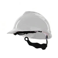 خوذة أمان Gariox White (Gariox White)، HDPE، قابلة للتعديل 52-62 سم، حماية عالية - 2