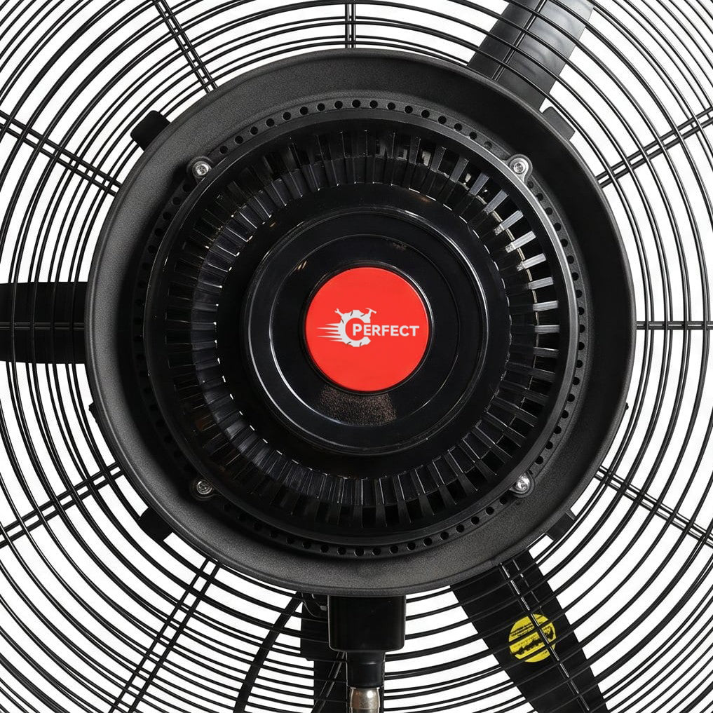 مروحة ستاند 30 بوصة، (HM-30MC03)، 220 فولت، 180 واط، تدفق 13000، تبريد قوي للمساحات الكبيرة - 4