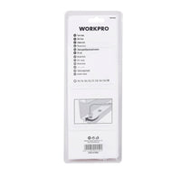 طقم مفاتيح توركس 9 قطع طويلة T10-T50، WP222003، فولاذ كروم فاناديوم، مع فتحة دبوس، أداء موثوق