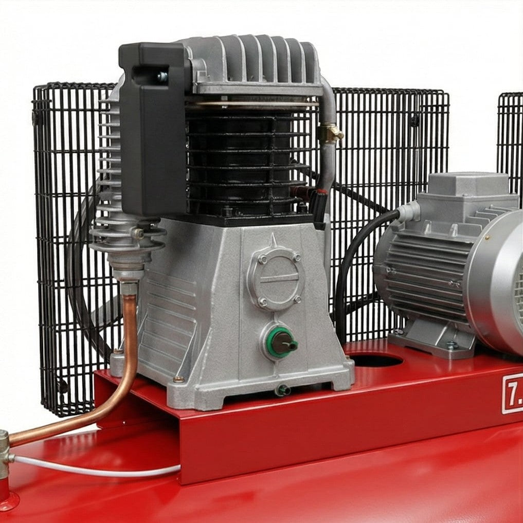 كمبروسر هواء Italy Perfect 1000L 20HP، 2168 لتر/دقيقة، 12 بار، أداء قوي للاستخدام المستمر - 2