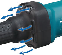 مبرد/صاروخ جلخ دي Makita GD0600 6مم 1/4 بوصة، 400 واط، سرعة 25000 دورة/دقيقة، أداء دقيق في التشطيب