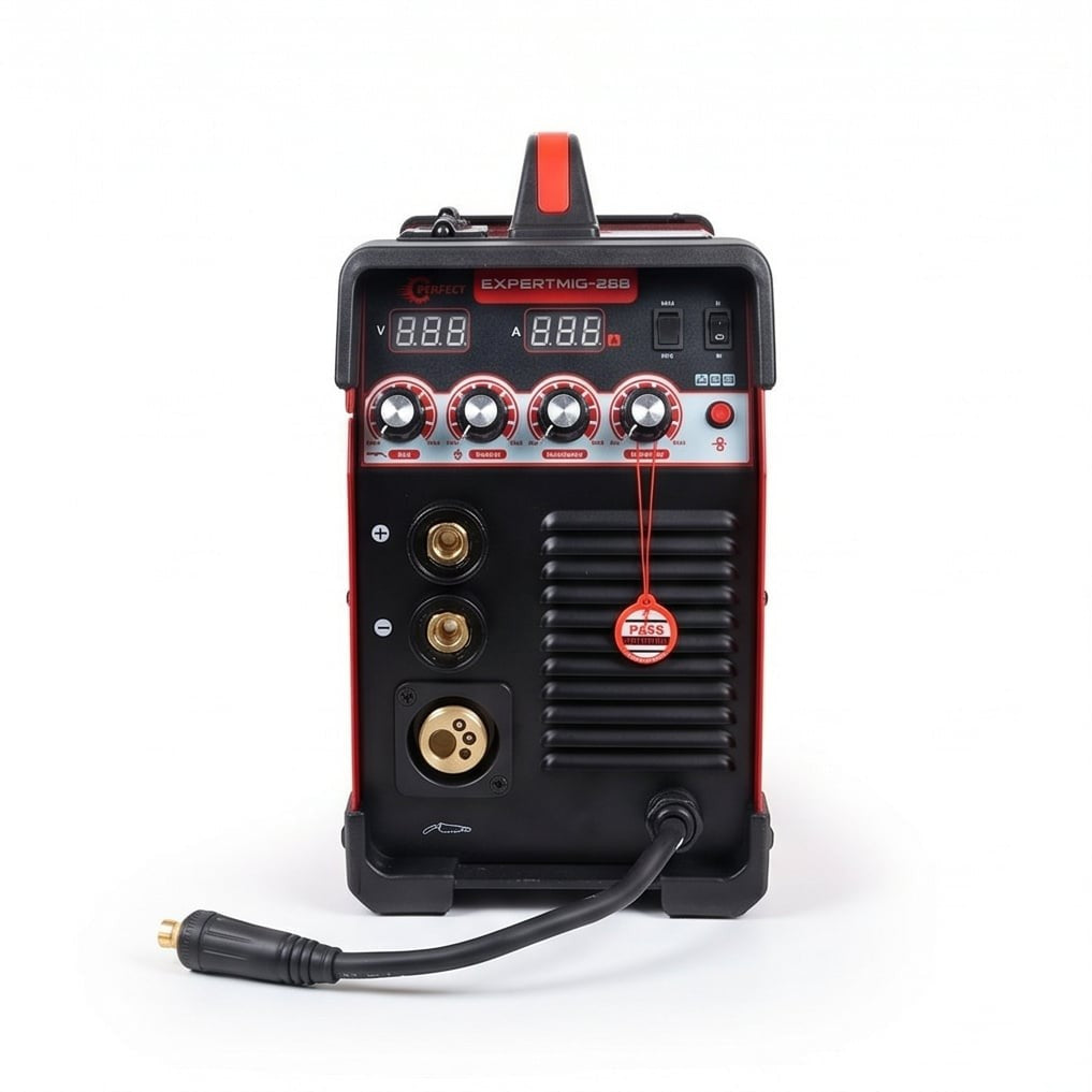 Weld Machine Perfect MIG268، لحام MIG/MMA، 220 فولت، سلك 0.8-1.0 مم، أداء لحام ثابت وعملي - 1