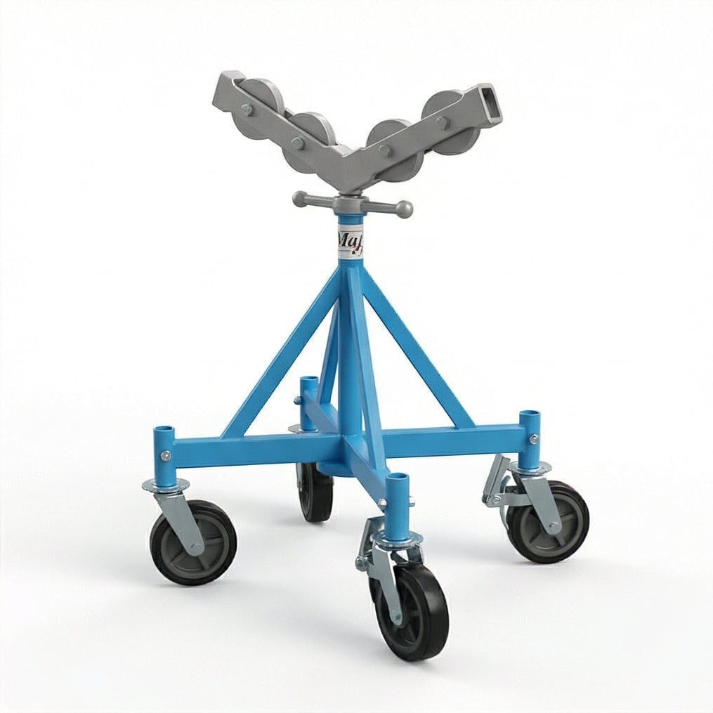 حامل أنابيب معدني مع قاعدة رولر من ماكس ألمانيا - 2