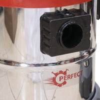 مكنسة كهربائية Perfect JN503-20L، 20 لتر، 1200 واط، جافة ورطبة، خزان ستانلس ستيل، شفط قوي وتنظيف عملي - 4