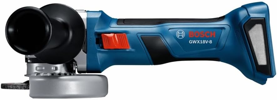 صاروخ بطارية Bosch Brushless GWS180LI 4.5، 18 فولت، 4 أمبير، أداء قطع وتنظيف قوي