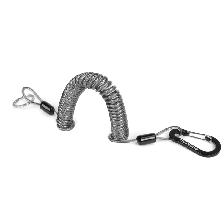 حبل أمان للعدة، WP439010، طول قابل للتمدد 27-200 سم، تحمل حتى 35 كجم، لحماية الأدوات أثناء العمل