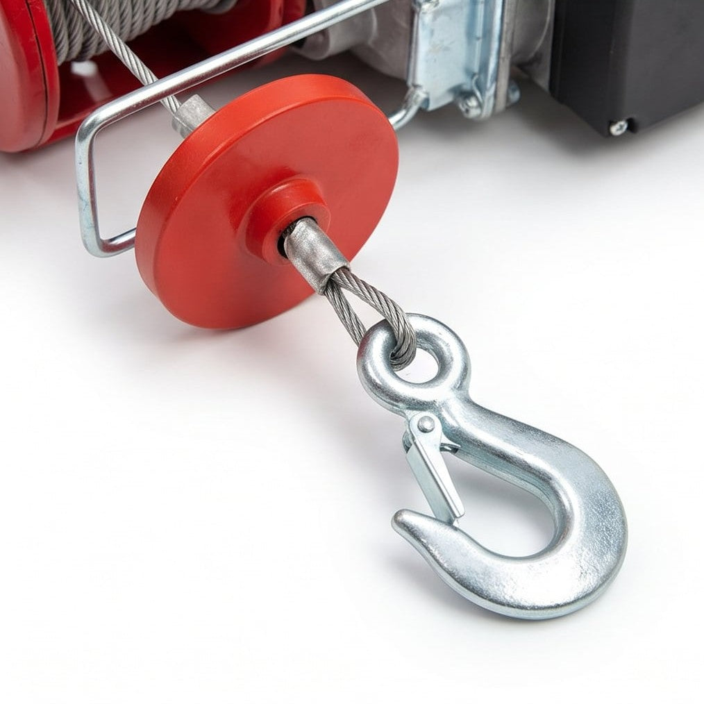 ونش كهربائي Perfect PA300KG، 600 واط، حمولة 300 كجم، لرفع الأحمال الخفيفة بسهولة - 4