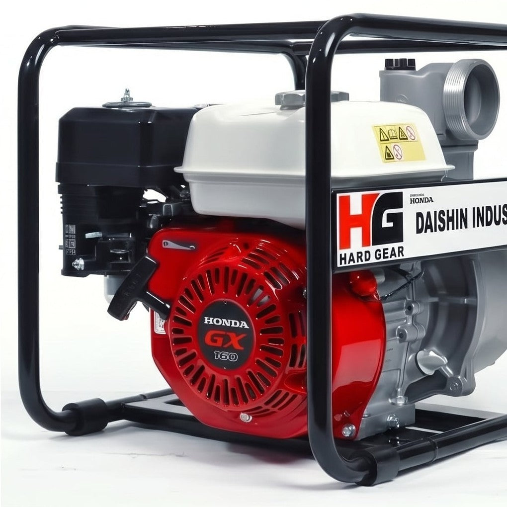 مضخة مياه بنزين هوندا جاپان SCR80HX، موديل SCR-80HX، 3 بوصة، رفع 32 م، تدفق عالي - 4