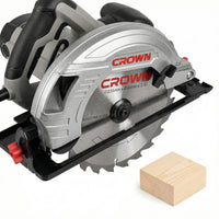 منشار دائري Crown 15210-2000W 9 بوصة، CT15210-235، ضبط عمق القطع، قطع دقيقة وسهلة