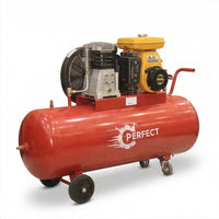 ضاغط هواء 300 لتر E/Petrol Engine EY20، موديل N300/E3، 9 بار، 315 ل/دقيقة، أداء قوي ومتواصل - 2