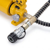 جاك أسطوانة هيدروليك طويل FCY50 W/PUMP CP700-2B، 50 طن، شوط طويل، للقوة والثبات في الرفع الثقيل - 4