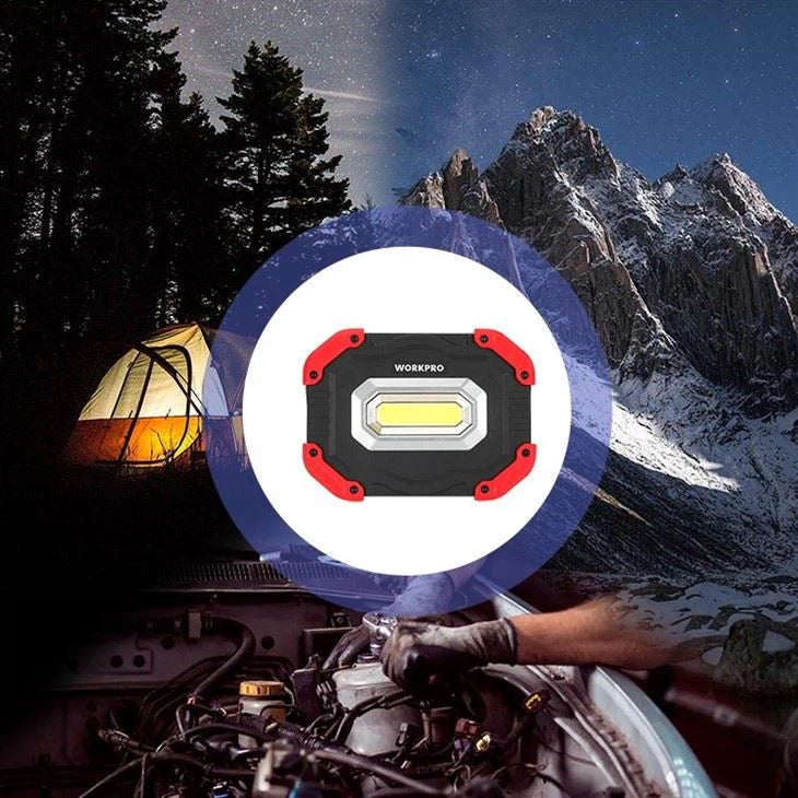 كشاف يدوي Led Torch 1200LM، WP352004، 1200 لومن، هيكل ألومنيوم مدمج، إضاءة قوية متعددة الأوضاع