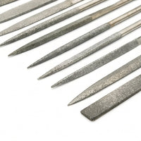 مجموعة مبرد إبرة ماسي، (361K-10Pcs)، 6 بوصة، 10 قطع، للفiling الدقيق - 4