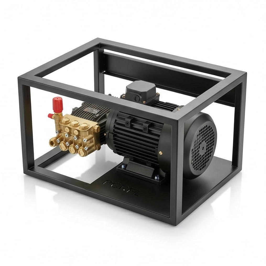 مضخة ضغط عالي إيطالي InterPump Perfect Direct 200 بار 7.5 حصان، موديل IP-200-7.5D، دفع مباشر وكفاءة عالية - 2