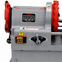 ماكينة قلاوظ الأنابيب Perfect P50 1/2" إلى 2"، قدرة 750 واط، قص وتشطيب ولحام سن، أداء عملي - 4