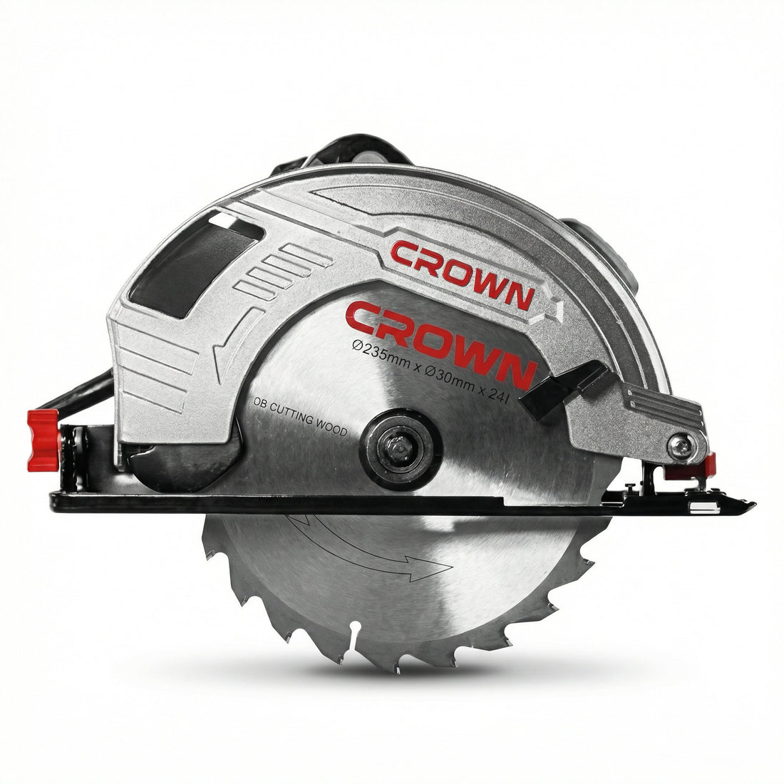 منشار دائري Crown 15210-2000W 9 بوصة، CT15210-235، ضبط عمق القطع، قطع دقيقة وسهلة