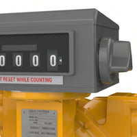 عداد ديزل 5 أرقام 3 بوصة M-80H-1، تدفق 60-300 لتر/دقيقة، دقة عالية لقياس الوقود - 4