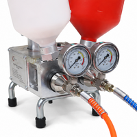 ماكينة حقن فوم الخرسانة Perfect Double، موديل HPI-9999D، 60 هرتز، 220 فولت، ضغط حتى 15000 PSI، أداء حقن قوي - 7