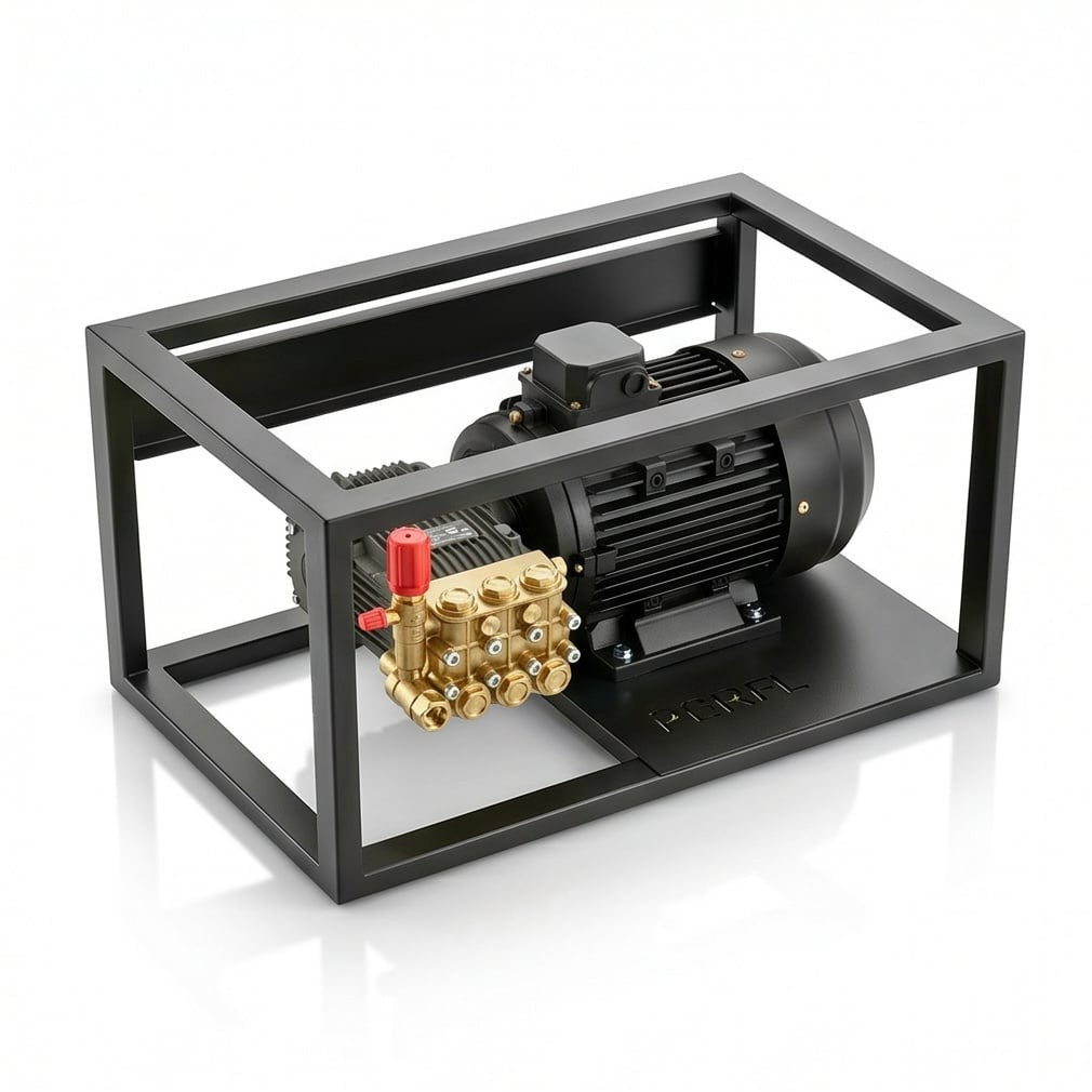مضخة ضغط عالي إيطالي InterPump Perfect Direct 200 بار 7.5 حصان، موديل IP-200-7.5D، دفع مباشر وكفاءة عالية - 1
