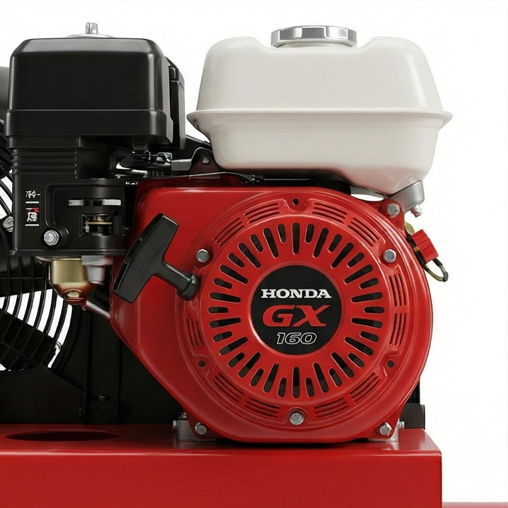 ضاغط هواء 300 لتر (N300/E3)، 131 PSI، 315 لتر/دقيقة، محرك هوندا GX160، أداء قوي ومتواصل - 3