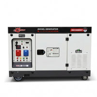 مولد ديزل صامت HI-PERFECT DG23000SE3، 15 كيلوواط، ثلاثي الطور، تشغيل كهربائي، طاقة مستقرة - 2