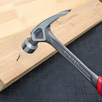 مطرقة مخلبية مطروقة من قطعة واحدة 560 جم مع مقبض وسادة هوائية، WP241015، قوة وثبات أفضل