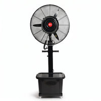 مروحة ستاند 30 بوصة، (HM-30MC03)، 220 فولت، 180 واط، تدفق 13000، تبريد قوي للمساحات الكبيرة - 1