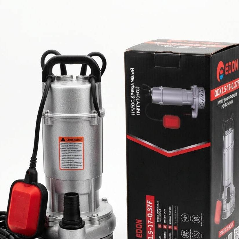 مضخة غاطسة 1.5 حصان، موديل QDX3-30-1.5F، 220 فولت، رفع 30 م، تدفق قوي - 4