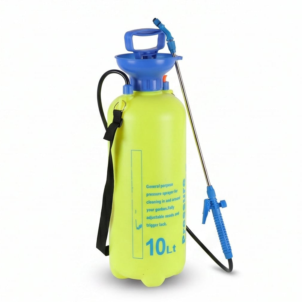 مرشة يدوية 10 لتر، طراز (10L)، ظهرية بحمالات قابلة للتعديل، ضغط 2–3 بار، رش عملي ومتواصل - 2
