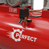 كمبروسر هواء Italy Perfect 1000L 20HP، 2168 لتر/دقيقة، 12 بار، أداء قوي للاستخدام المستمر - 4