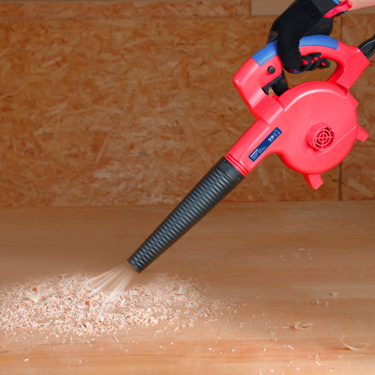 مكنسة ونفاخ WORKPRO 600W، WP476002، 220-240 فولت، سرعة متغيرة، تنظيف أسرع وأسهل