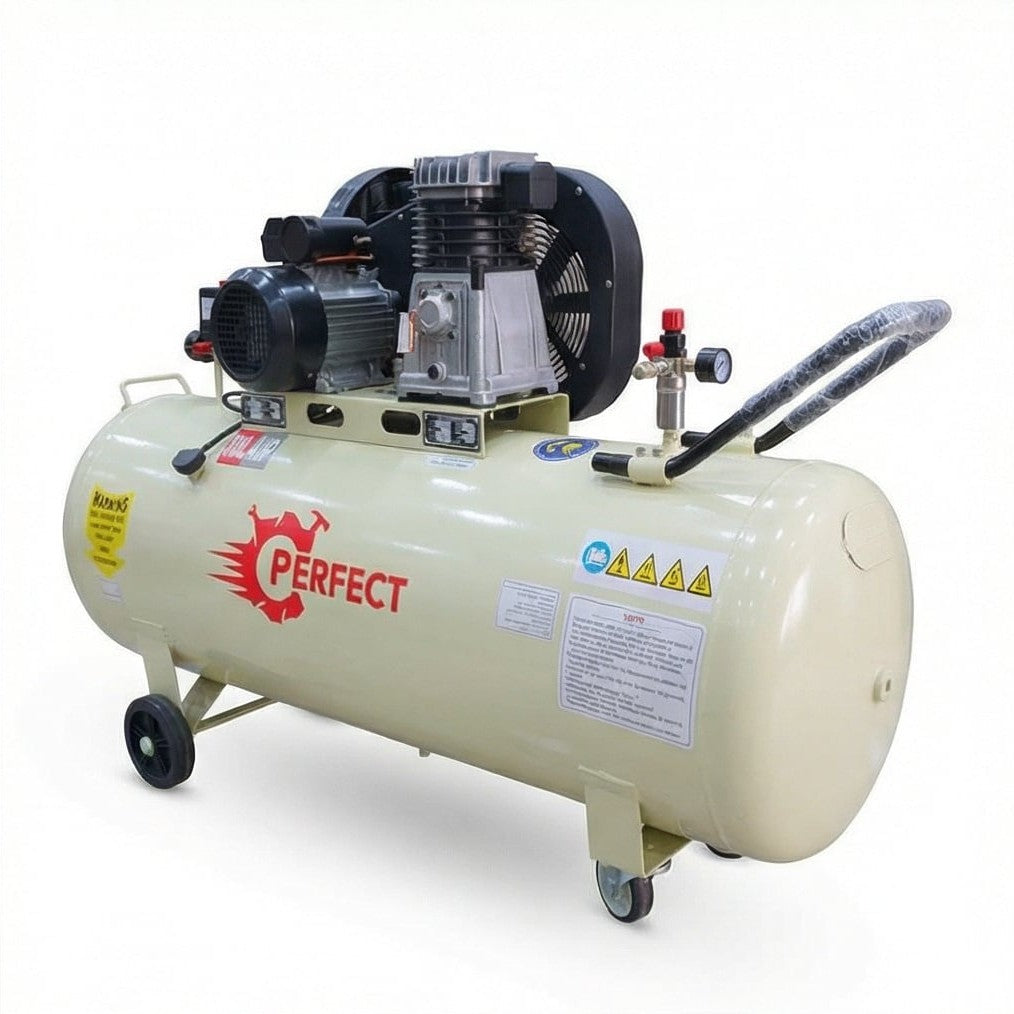 ضاغط هواء MY2070/8 (300L), 4 حصان, 8 بار, خزان 300 لتر, أداء قوي واحتياطي هواء أكبر - 1