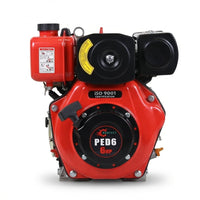 محرك ديزل 5.5 حصان 173F بطيء 1400RPM، 243 سي سي، تشغيل سحب، قوة ثابتة للأعمال - 1