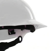 خوذة أمان Gariox White (Gariox White)، HDPE، قابلة للتعديل 52-62 سم، حماية عالية - 3