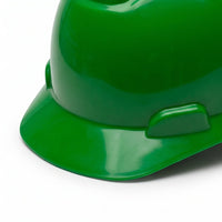خوذة سلامة خضراء، موديل (3M)، HDPE/ABS، قابلة للتعديل 52-62 سم، حماية عالية للصدمات - 4