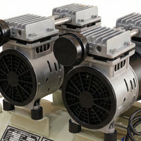 ضاغط هواء صامت MY5002 (50L)، 220V، 8 بار، خزان 50 لتر، أداء ثابت وهادئ - 4