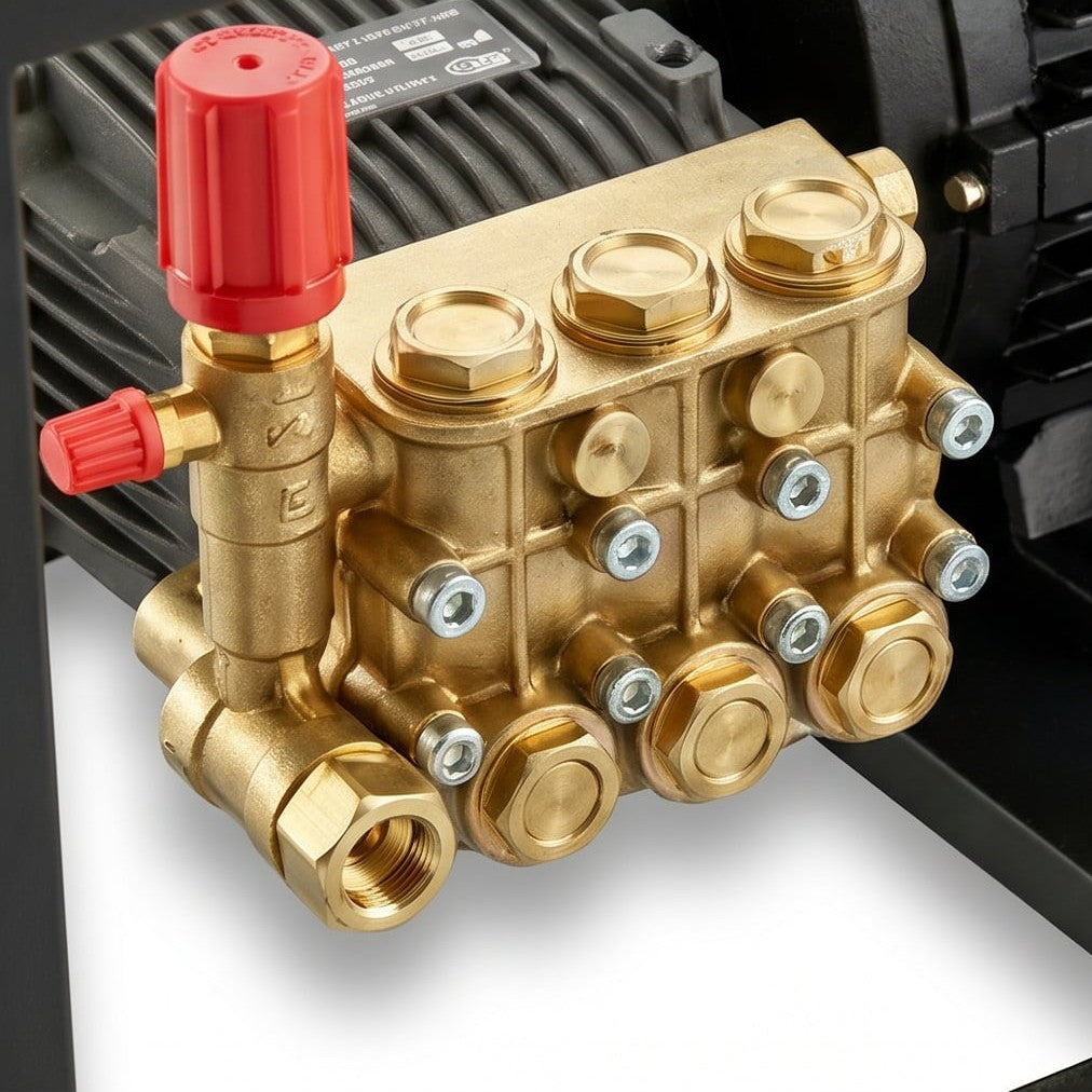 مضخة ضغط عالي إيطالي InterPump Perfect Direct 200 بار 7.5 حصان، موديل IP-200-7.5D، دفع مباشر وكفاءة عالية - 4