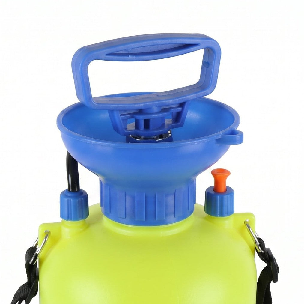 مرشة يدوية 10 لتر، طراز (10L)، ظهرية بحمالات قابلة للتعديل، ضغط 2–3 بار، رش عملي ومتواصل - 4