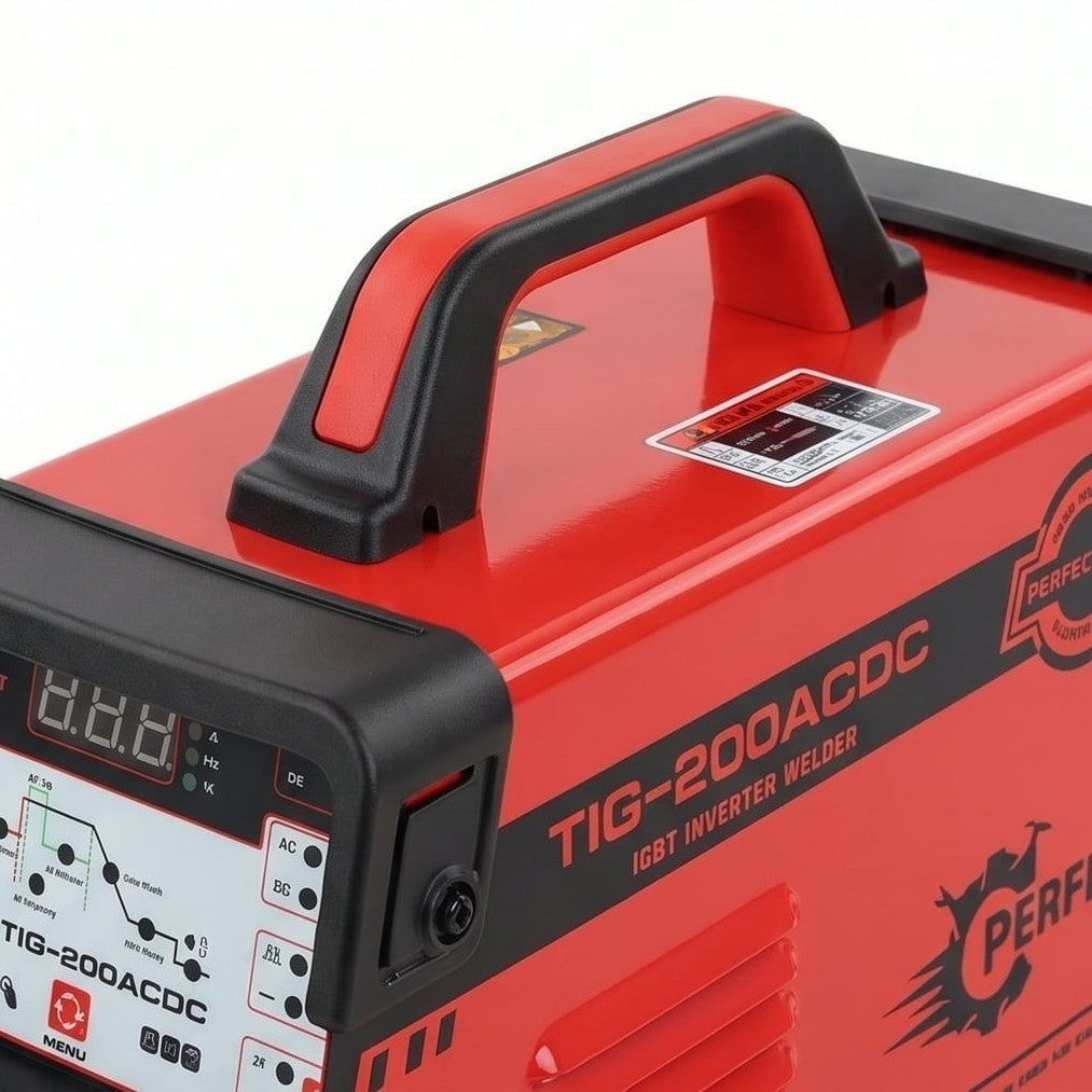 ماكينة لحام TIG-200، تيج/مما إنفرتر 220 فولت، تيار 10–160 أمبير، لحام دقيق ومتقن - 3