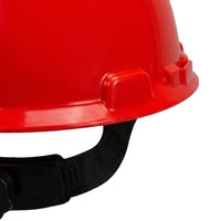 خوذة أمان 3M حمراء (3M Red)، HDPE/ABS، 4/6 نقاط، قابلة للتعديل، حماية من الصدمات - 2