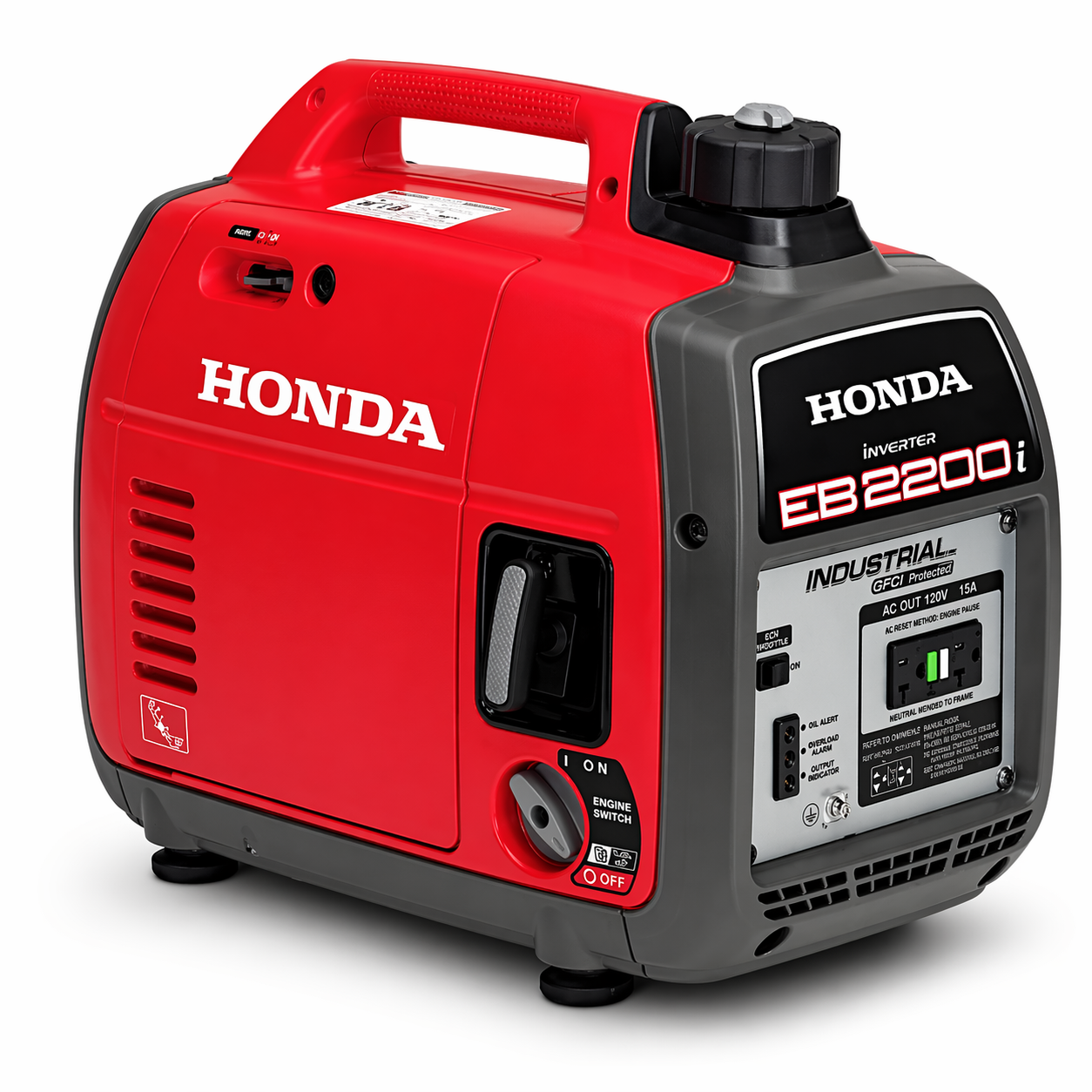 مولد بنزين EB2200SD، 1.8 ك.ف.أ، قدرة 1.6/1.8 كيلوواط، تشغيل 220 فولت، طاقة محمولة موثوقة - 4
