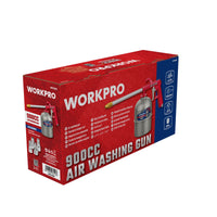 مسدس غسيل هوائي، WP512005، ضغط تشغيل 4 بار وسعة 900 مل مع 4 وصلات، تنظيف فعال وسهل