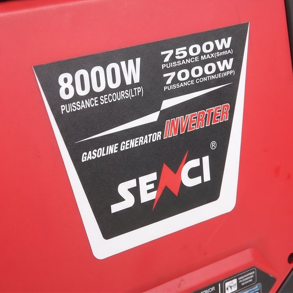 مولد بنزين صامت سِنسي SC8000I، 6.5 كيلووات، 220-240 فولت، طاقة مستقرة وهادئة - 3